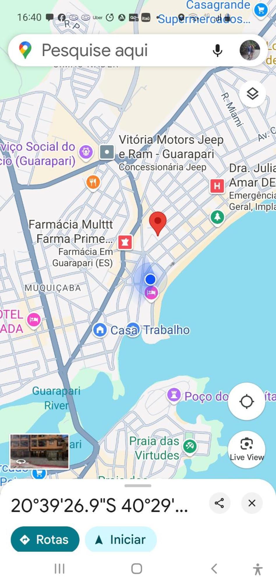 Quarto E Sala, Edf Algarve Praia Morro Guarapari Luaran gambar